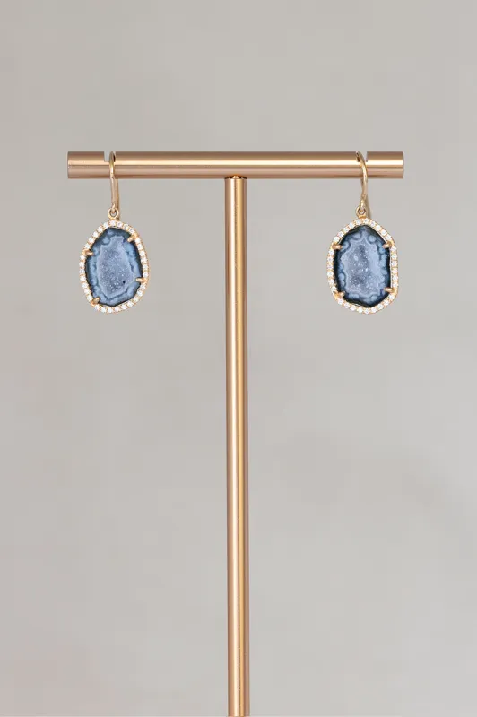 ALISON earrings, Blue sold by Karolin Van Loon Womens