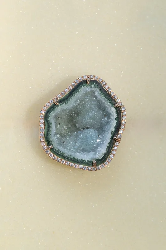ROCKY ring, Jade sold by Karolin Van Loon Womens