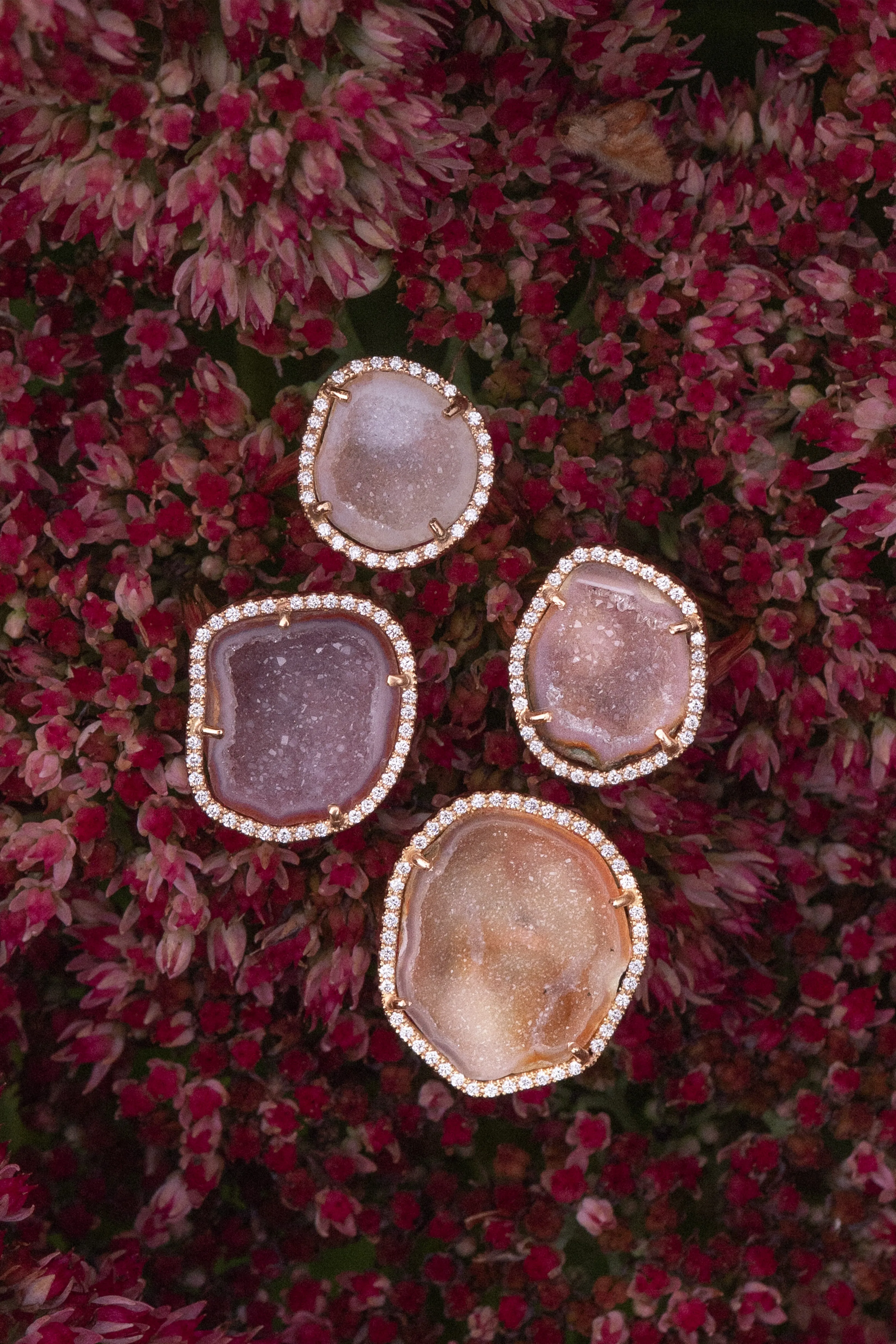 ROCKY ring, Burgundy sold by Karolin Van Loon Womens product image thumbnail 4