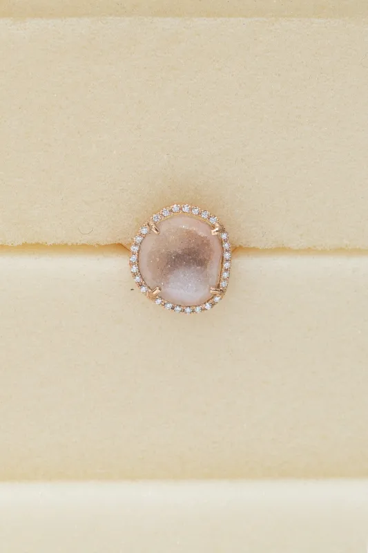 ROCKY ring, ochre yellow sold by Karolin Van Loon Womens