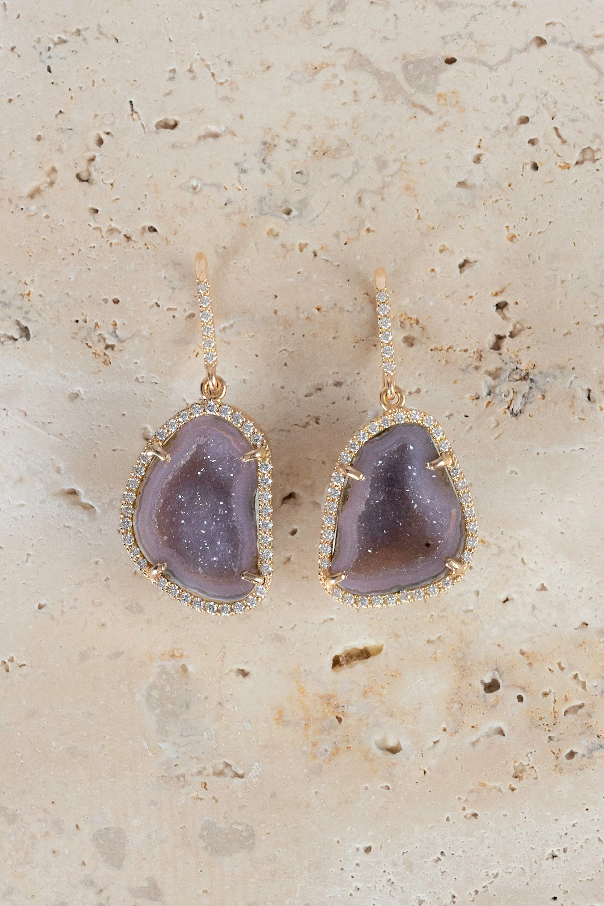 ALISON earrings, aubergine sold by Karolin Van Loon Womens product image thumbnail 4