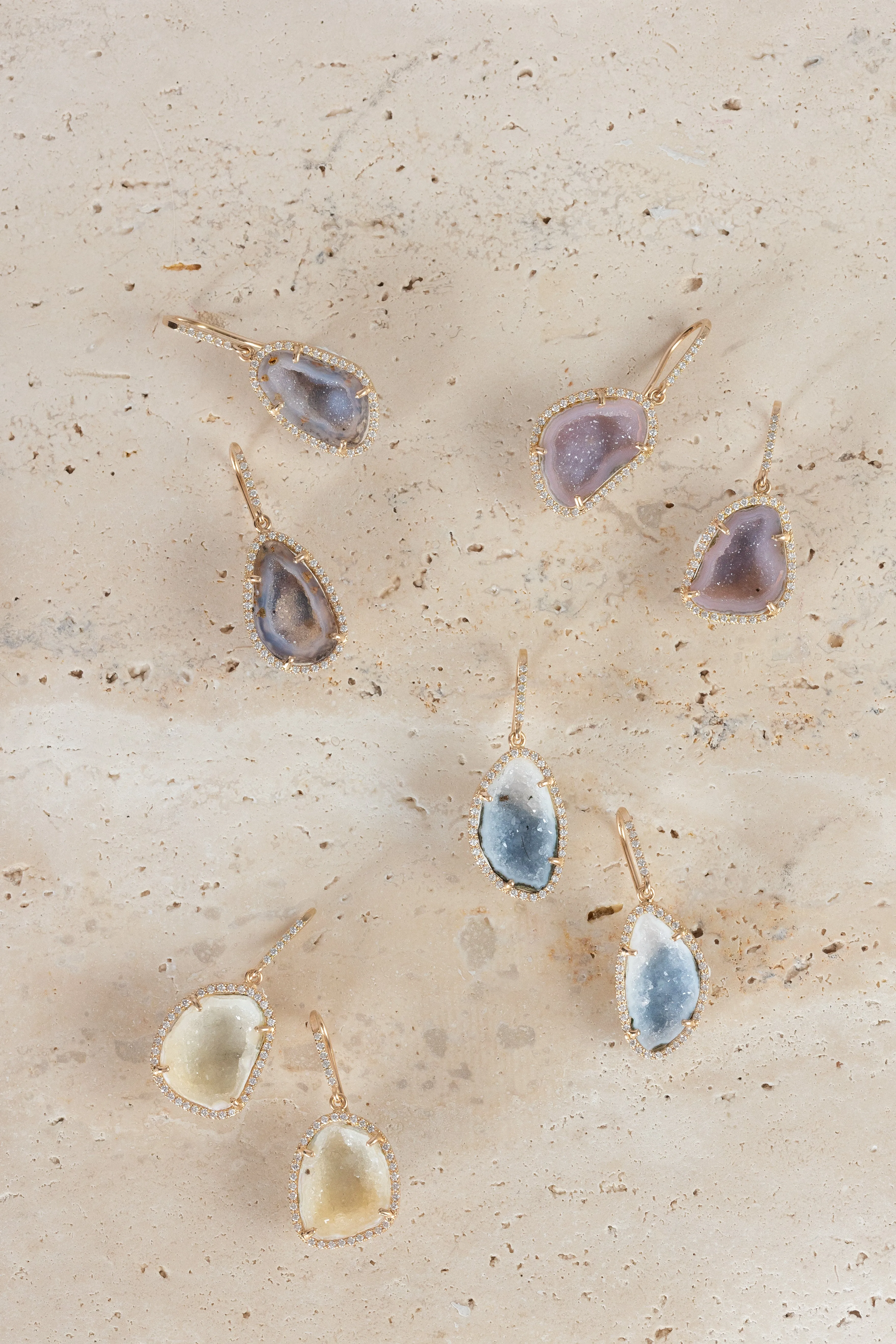 ALISON earrings, aubergine sold by Karolin Van Loon Womens product image thumbnail 3