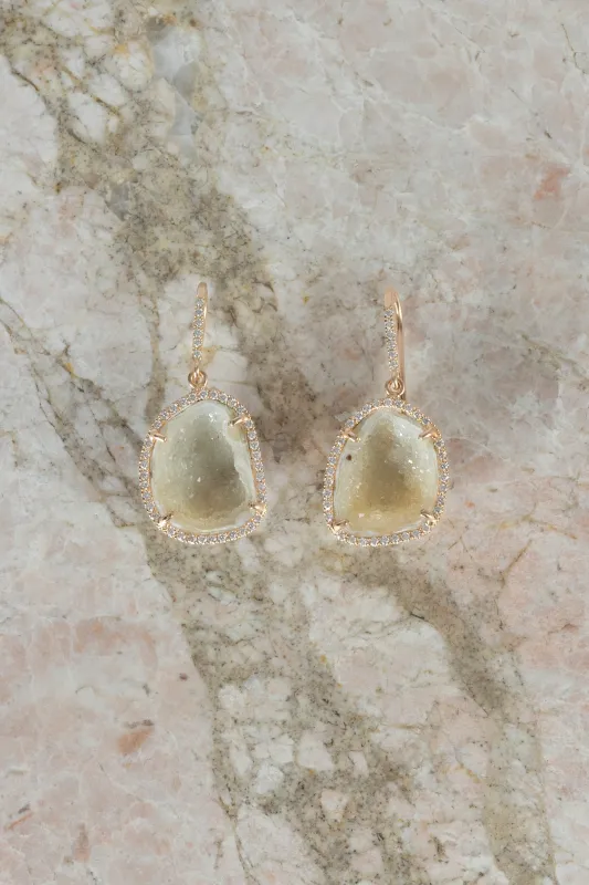ALISON earrings, yellow sold by Karolin Van Loon Womens