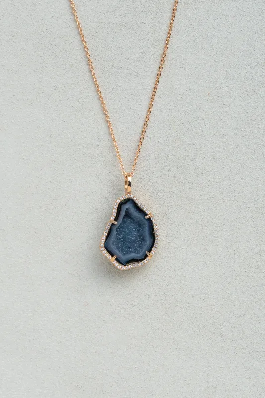 LOUISE pendant, blue sold by Karolin Van Loon Womens