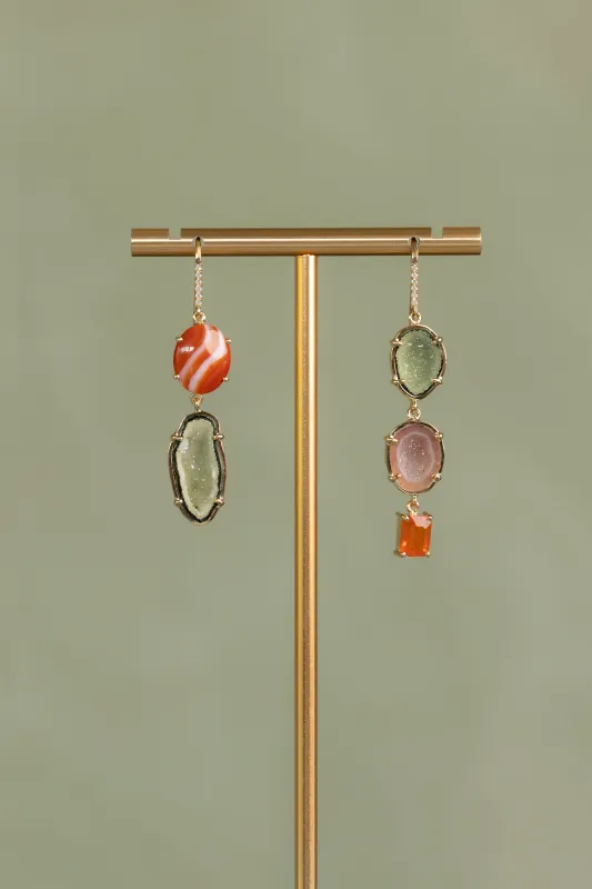 Objet trouvé N°25, Solara Earrings made by Karolin Van Loon Womens