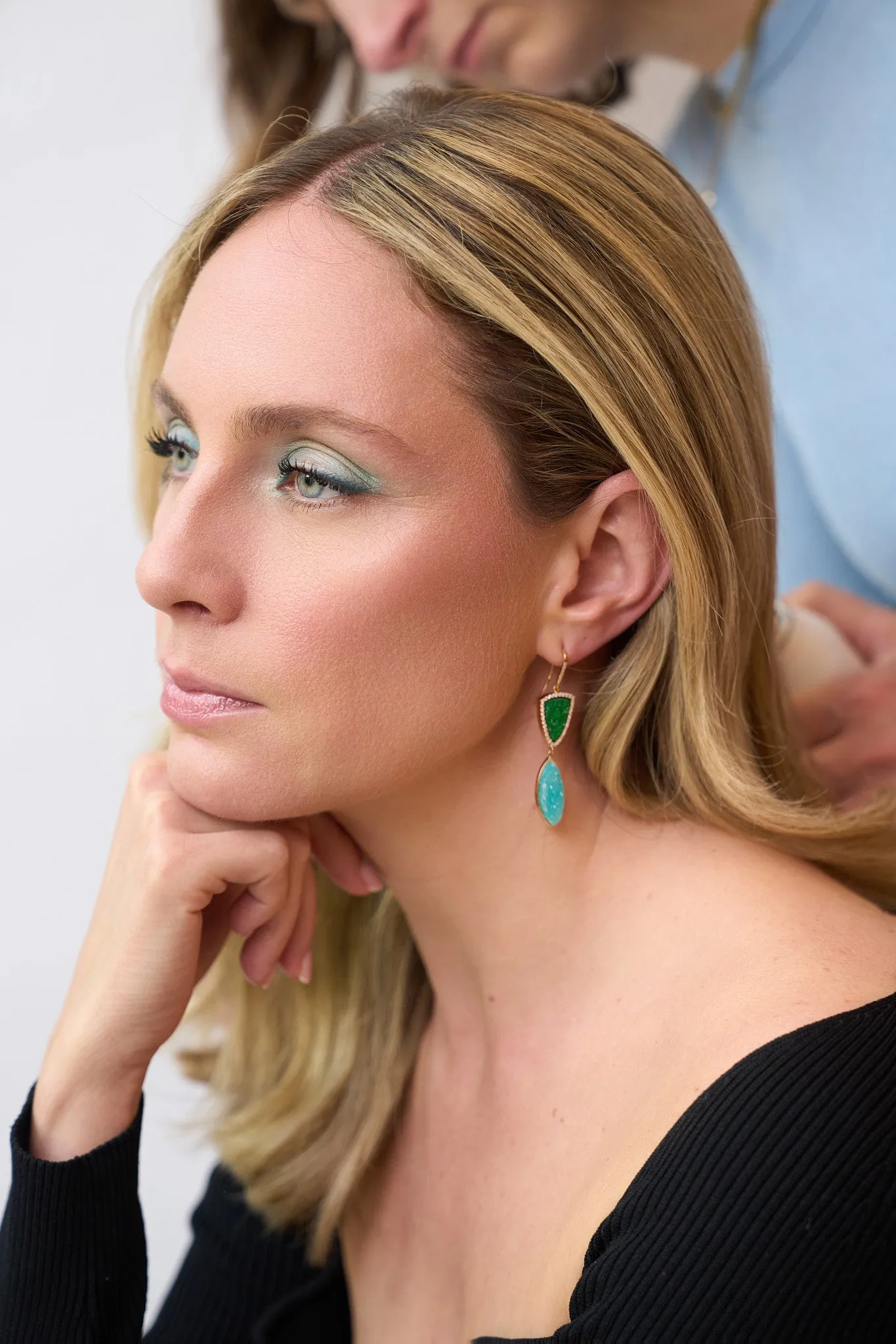 Objet trouvé N°38, Nuria earrings, large sold by Karolin Van Loon Womens