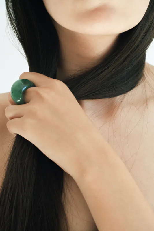 JADE DONUT RING sold by Sophie Buhai Womens