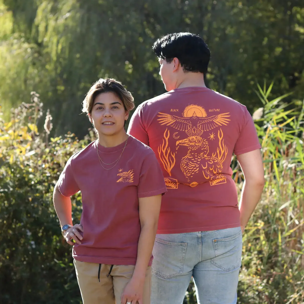 Black Vulture T-Shirt sold by Bird Collective product image thumbnail 2