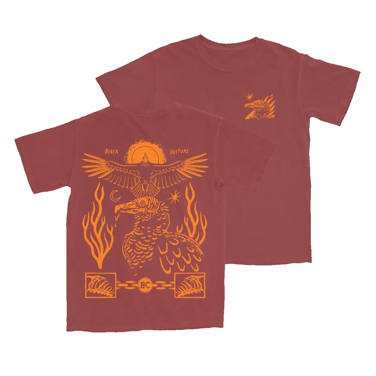 Black Vulture T-Shirt sold by Bird Collective