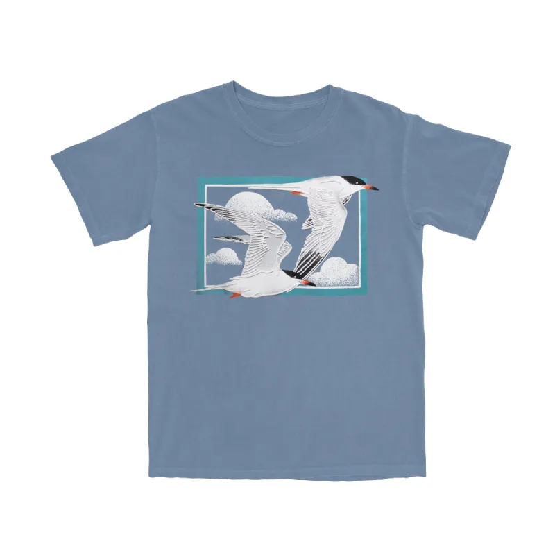 Tern Puff Print Tee sold by Bird Collective