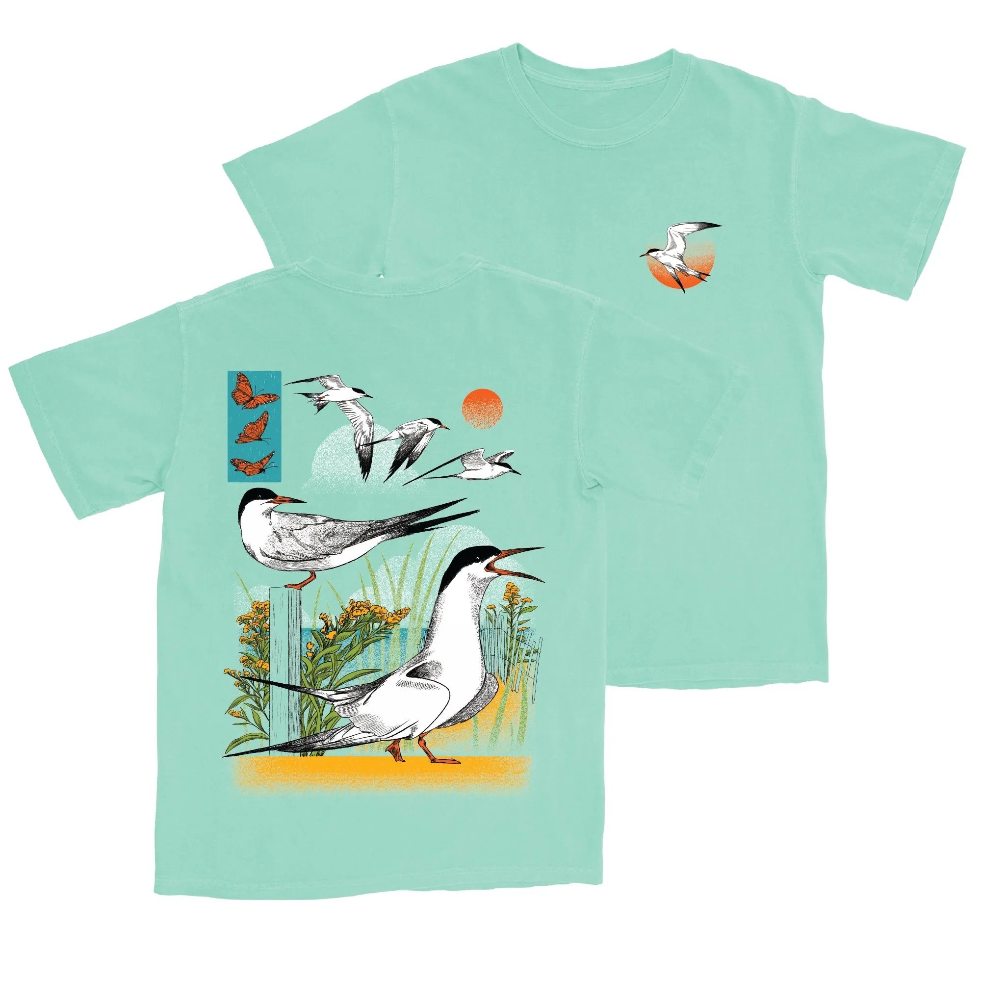 Terns of Great Gull Island Tee sold by Bird Collective product image thumbnail 4