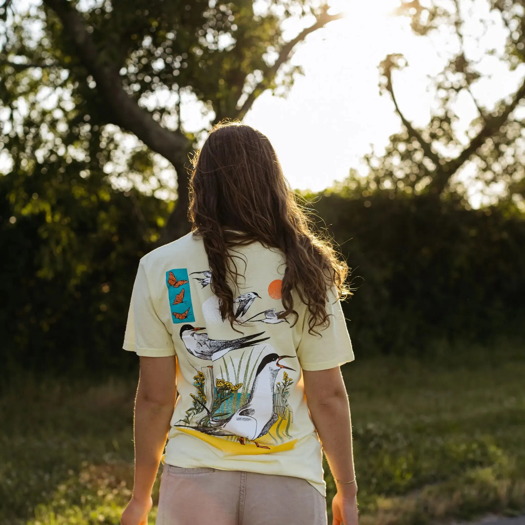 Terns of Great Gull Island Tee sold by Bird Collective product image thumbnail 2