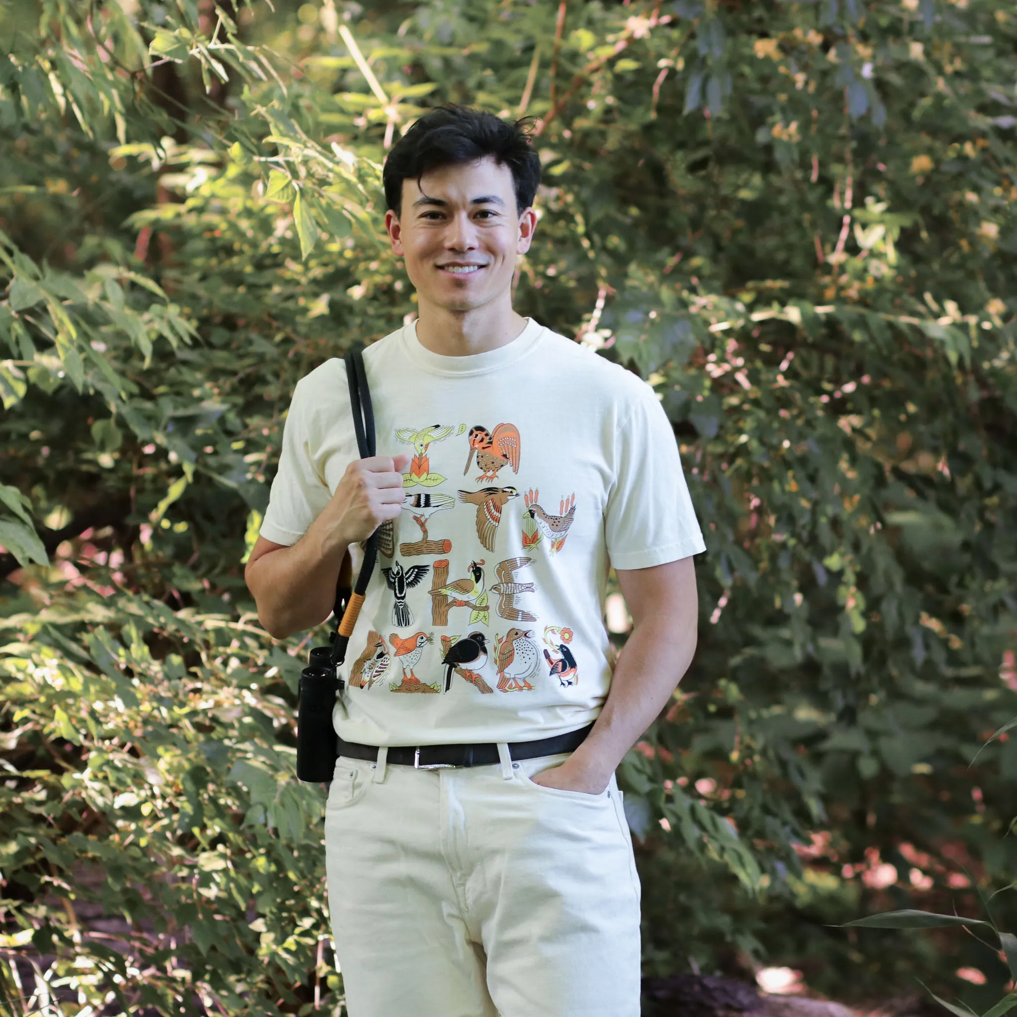 I'm With The Birds T-Shirt sold by Bird Collective product image thumbnail 3