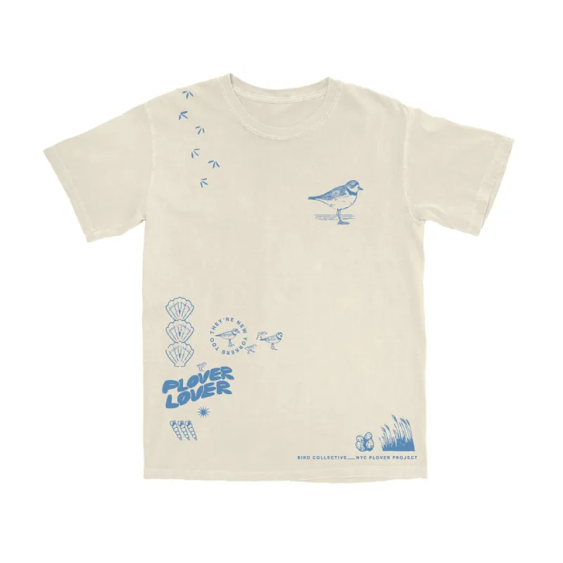 Piping Plover Doodle T-Shirt sold by Bird Collective