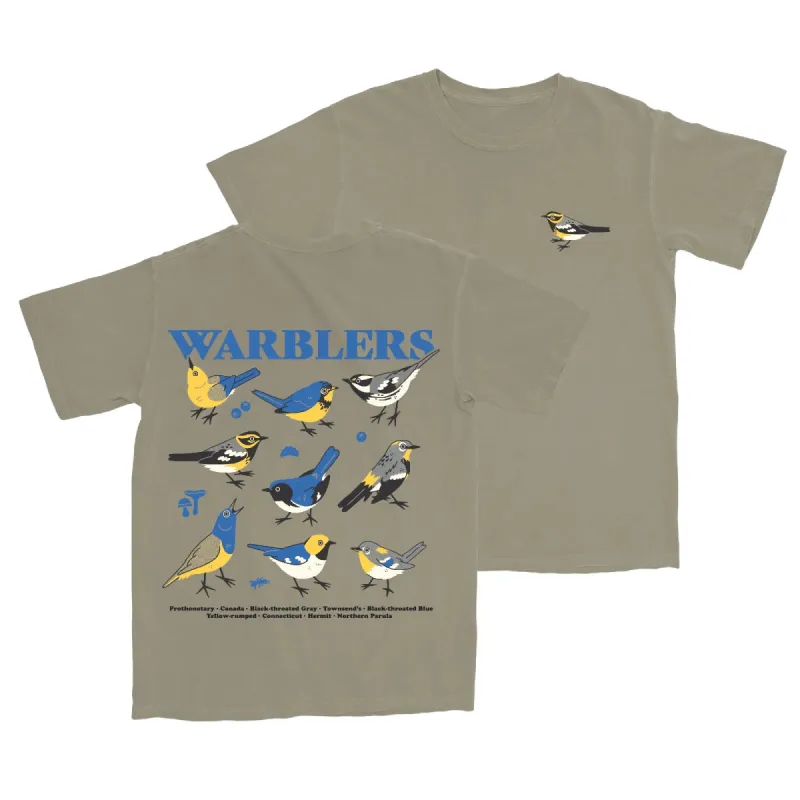 Warblers T-Shirt sold by Bird Collective