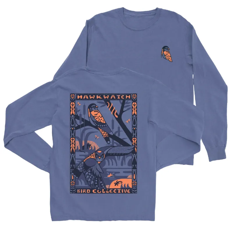 Kestrel Long Sleeve T-Shirt sold by Bird Collective