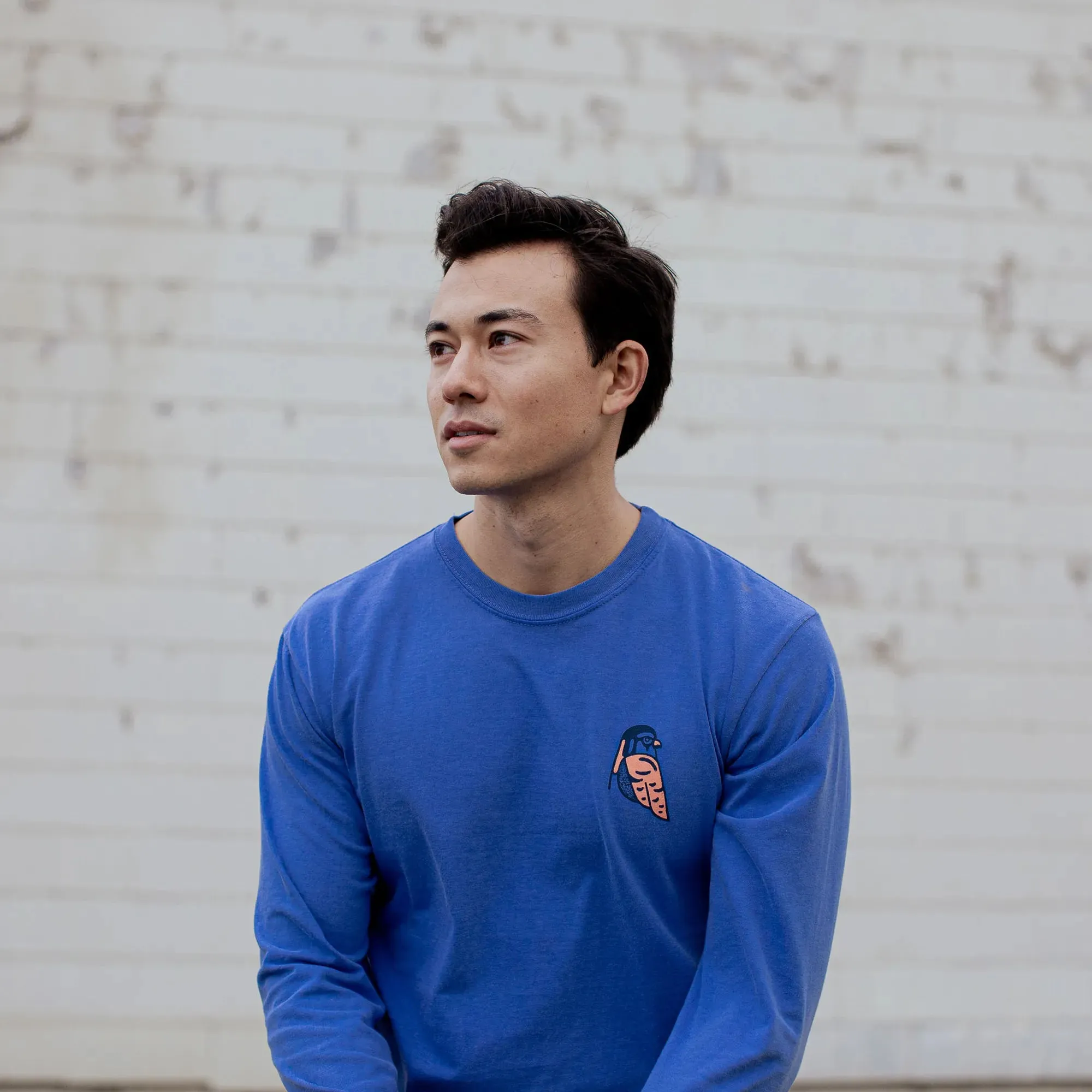 Kestrel Long Sleeve T-Shirt sold by Bird Collective product image thumbnail 2