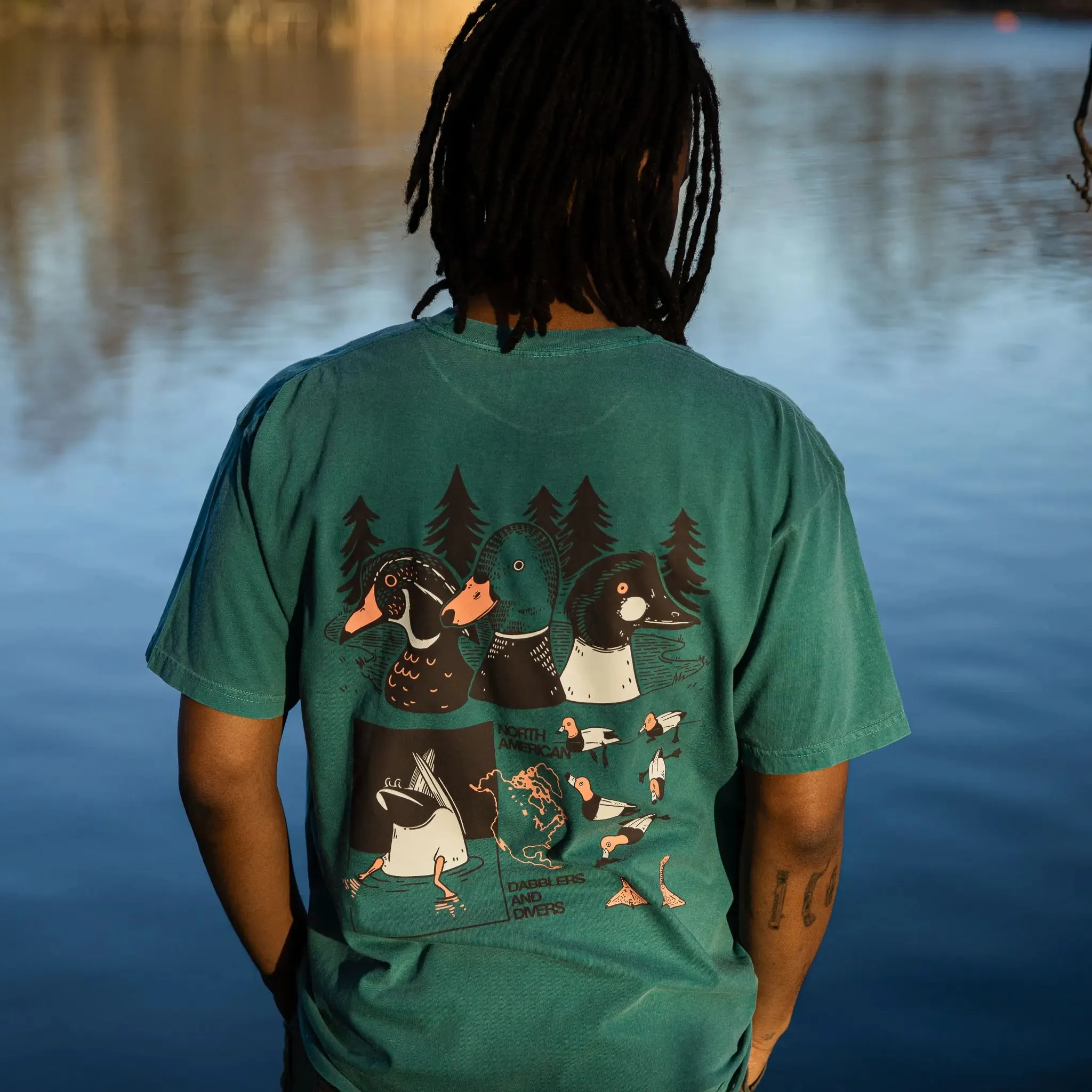 Duck Trio Tee sold by Bird Collective product image thumbnail 2