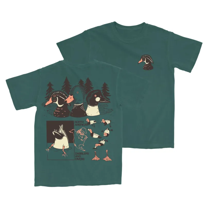 Duck Trio Tee sold by Bird Collective