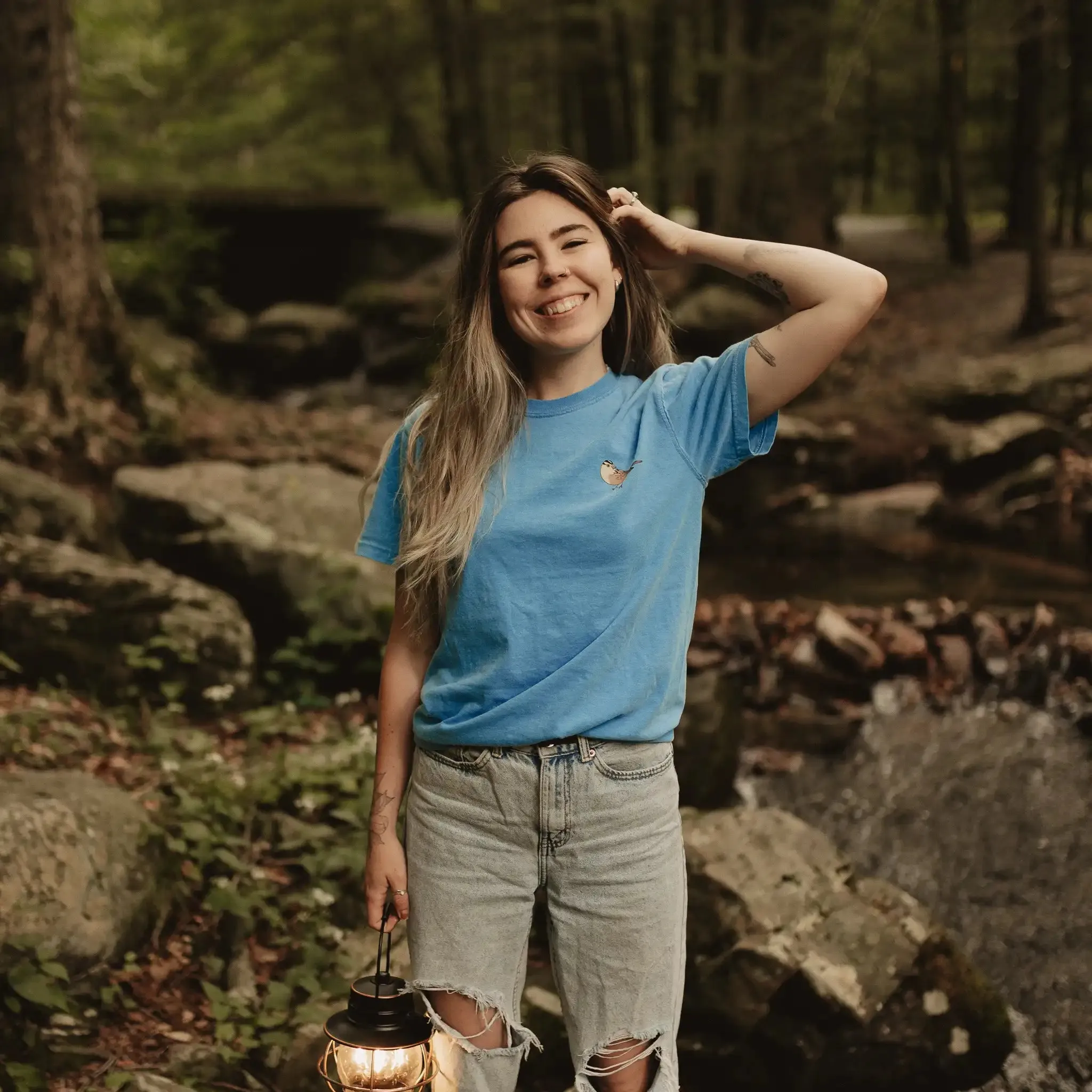 Backyard Birds West T-Shirt sold by Bird Collective product image thumbnail 2