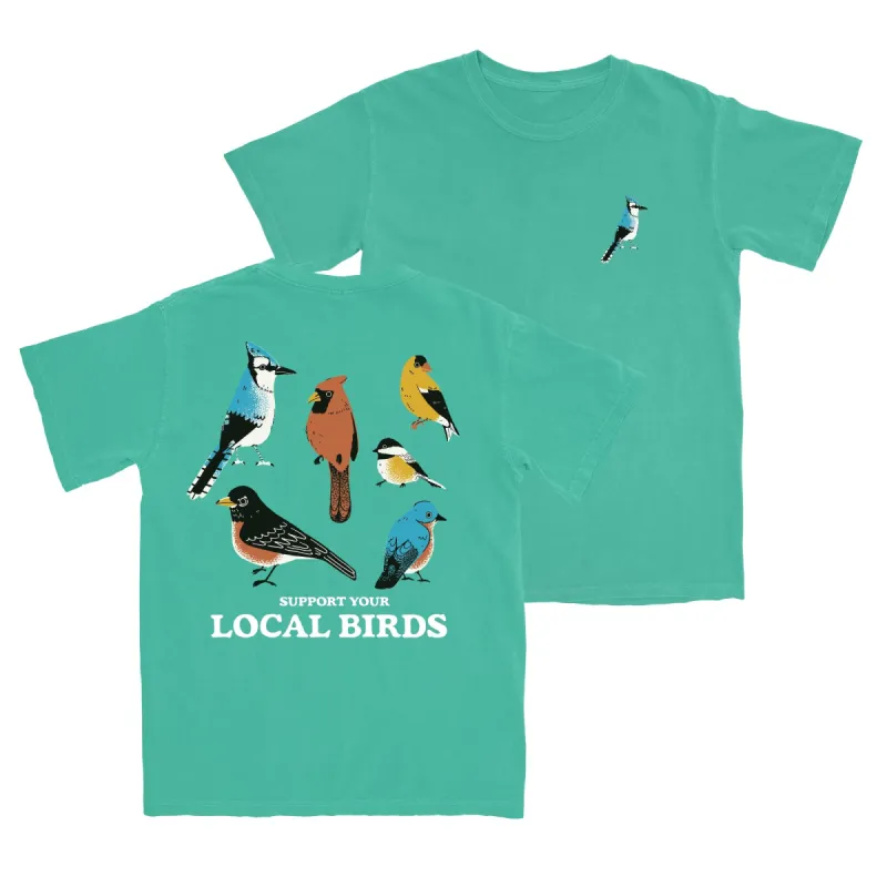 Backyard Birds East T-Shirt sold by Bird Collective