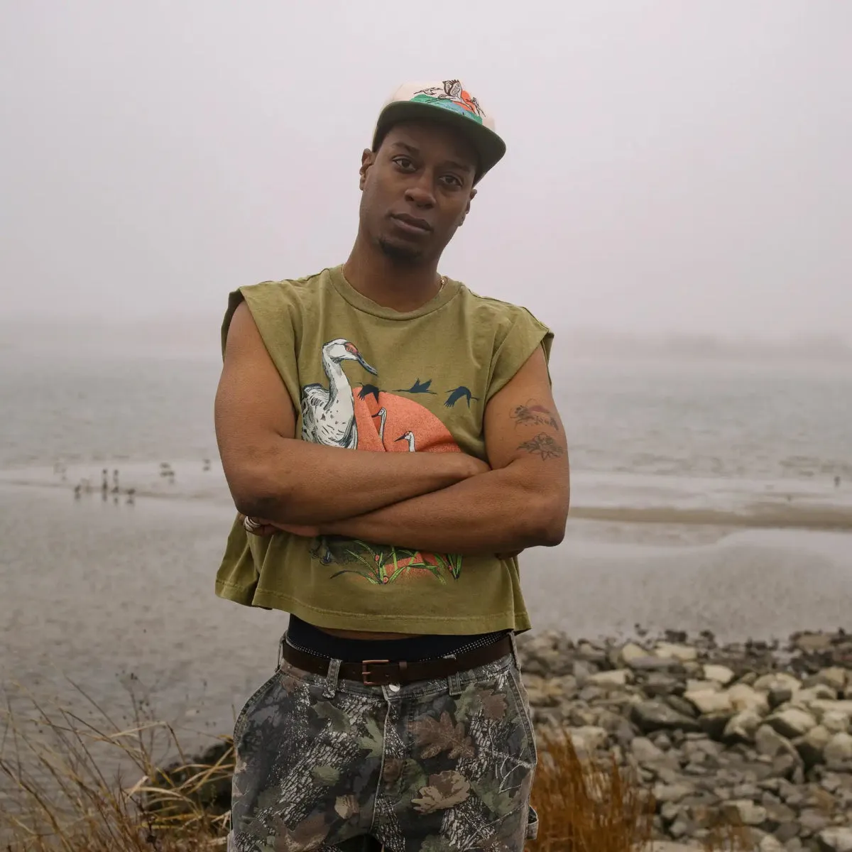 Sandhill Crane Tank sold by Bird Collective product image thumbnail 3