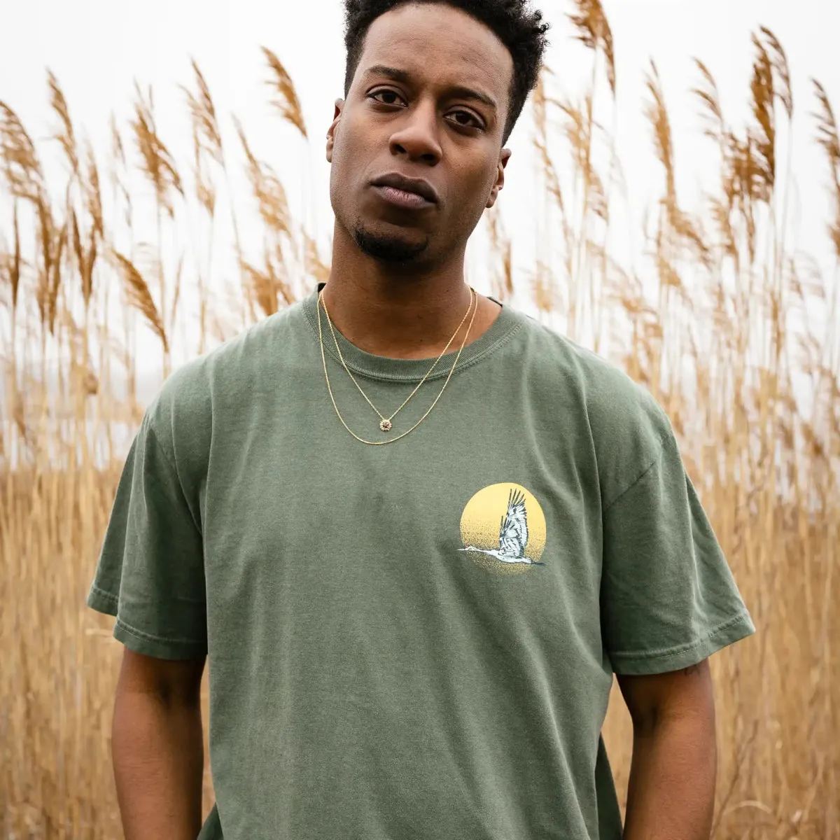 Sandhill Crane Tee sold by Bird Collective product image thumbnail 5