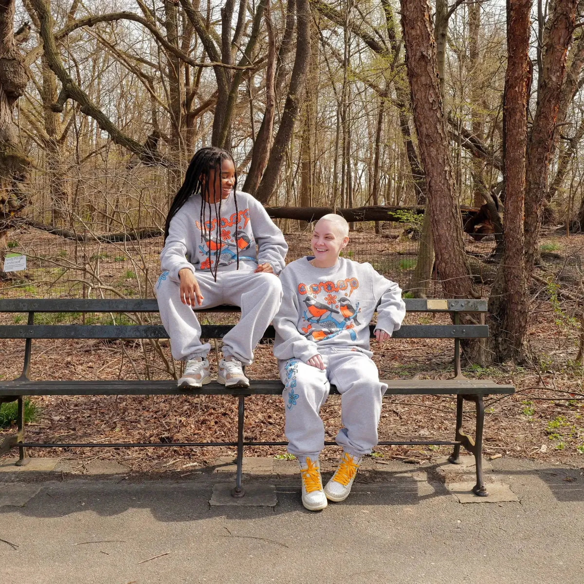 Chickadee Sweatpants sold by Bird Collective product image thumbnail 5