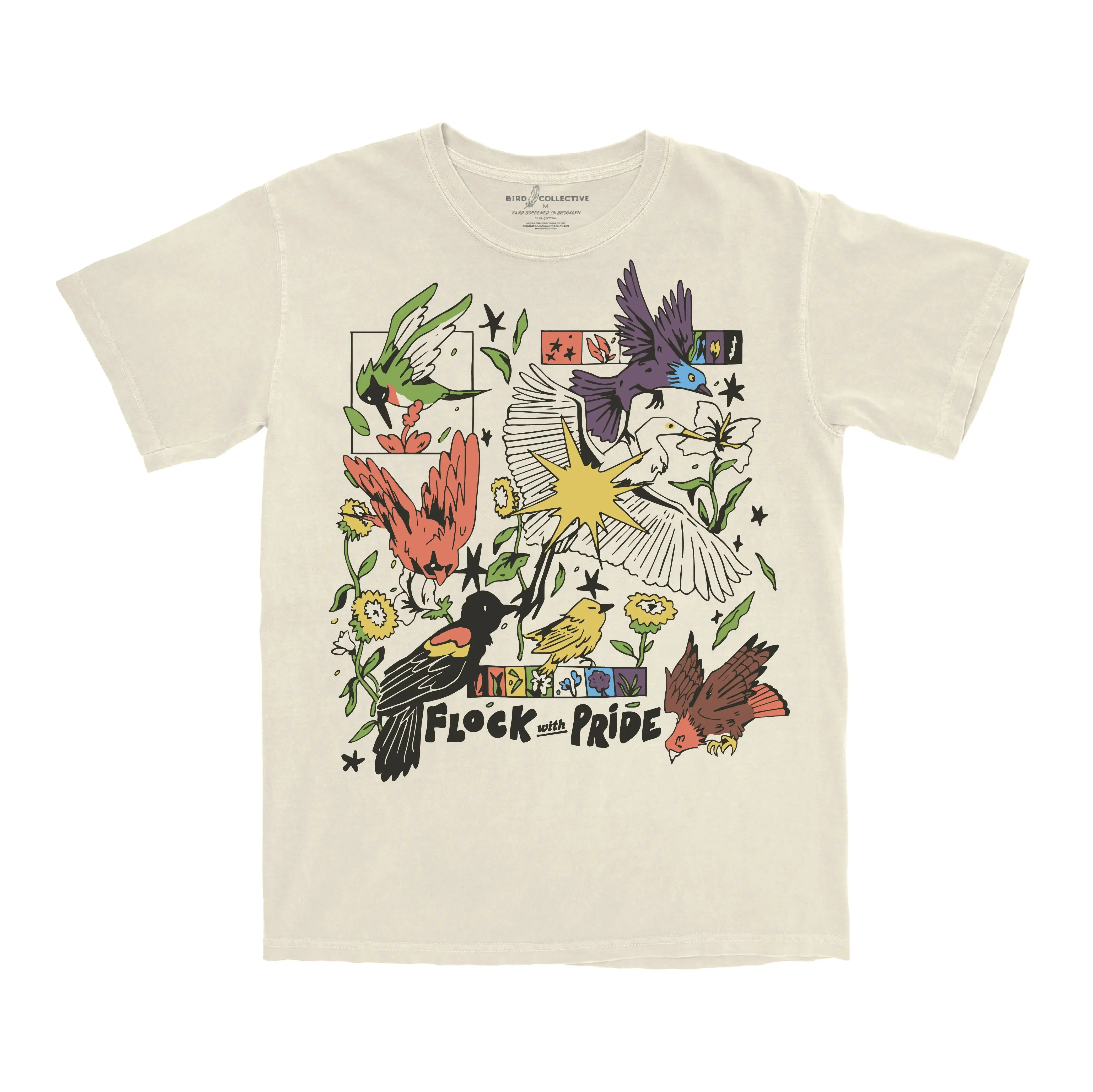 Flock With Pride T-Shirt sold by Bird Collective