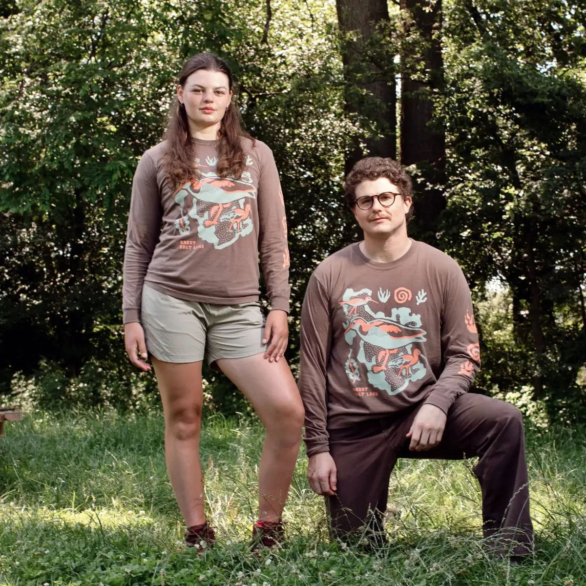 Great Salt Lake Long Sleeve Tee sold by Bird Collective product image thumbnail 4