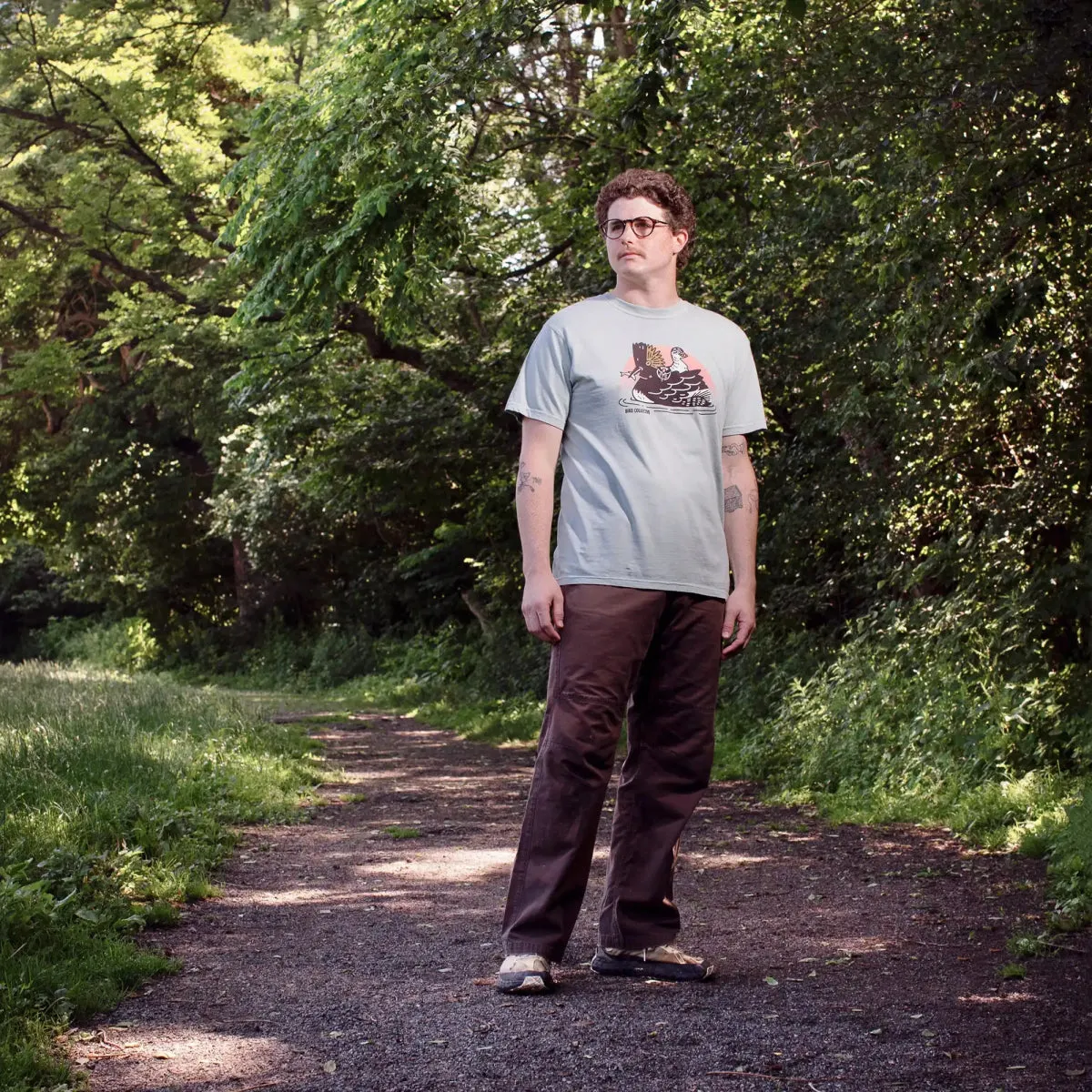 Eared Grebe Tee sold by Bird Collective product image thumbnail 4