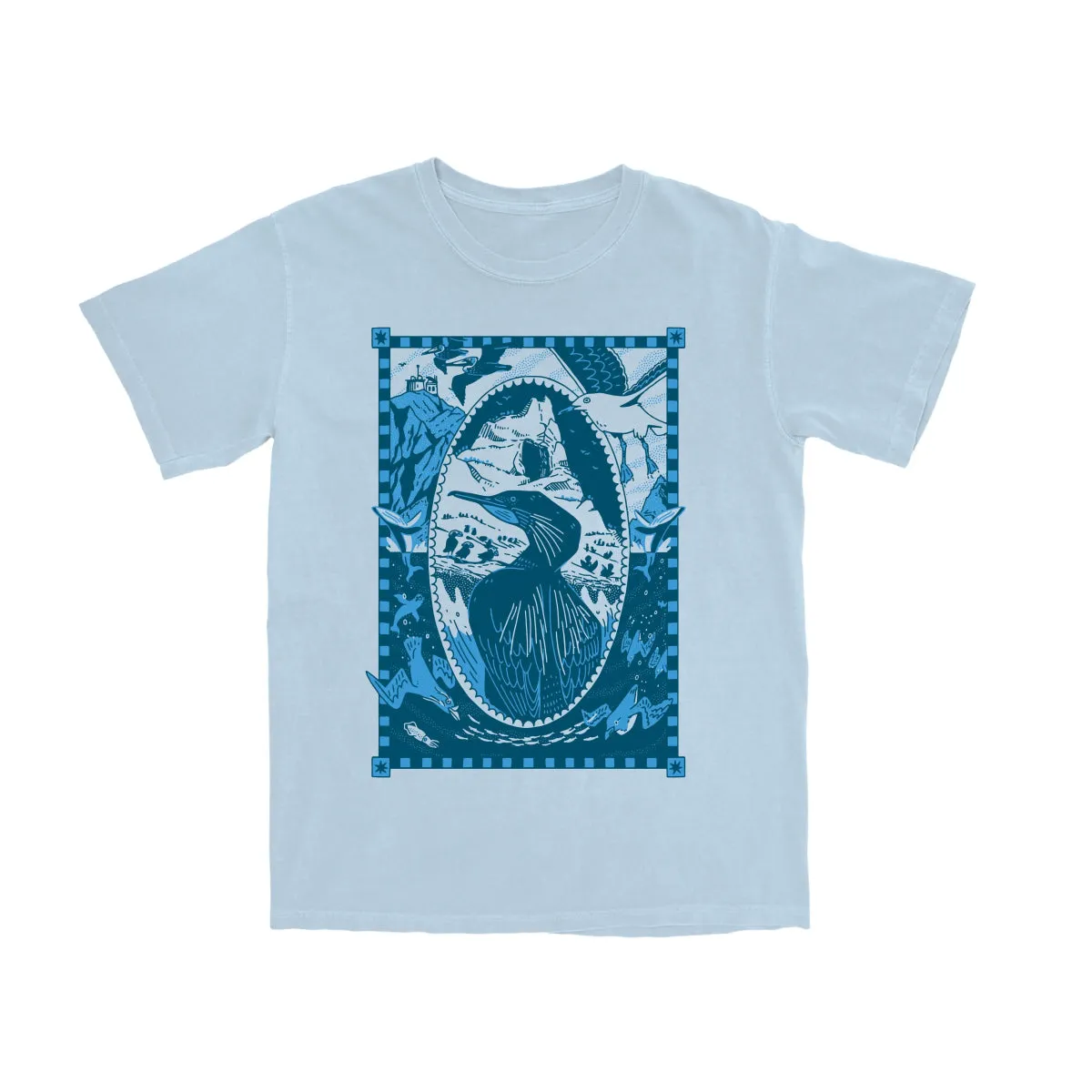 Farallon Islands Lightweight Tee sold by Bird Collective