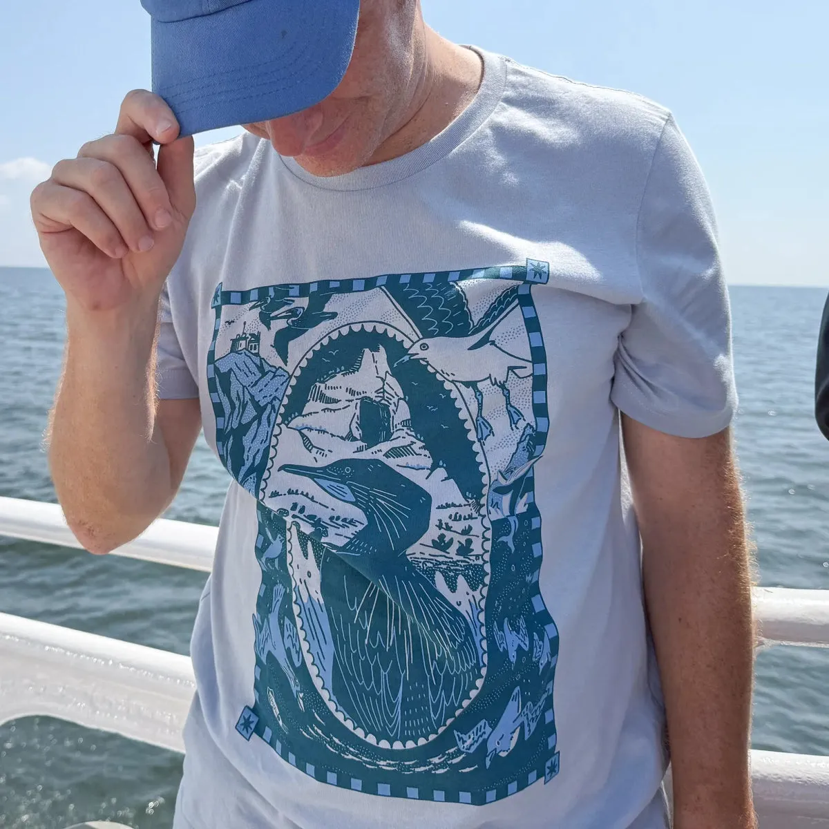 Farallon Islands Lightweight Tee sold by Bird Collective product image thumbnail 2