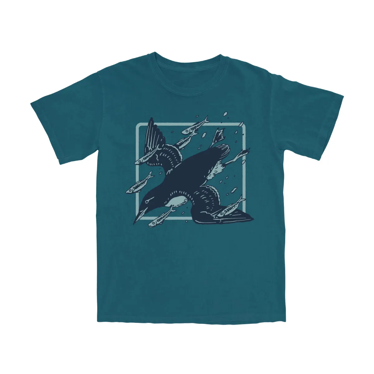 Common Murre Lightweight Tee sold by Bird Collective