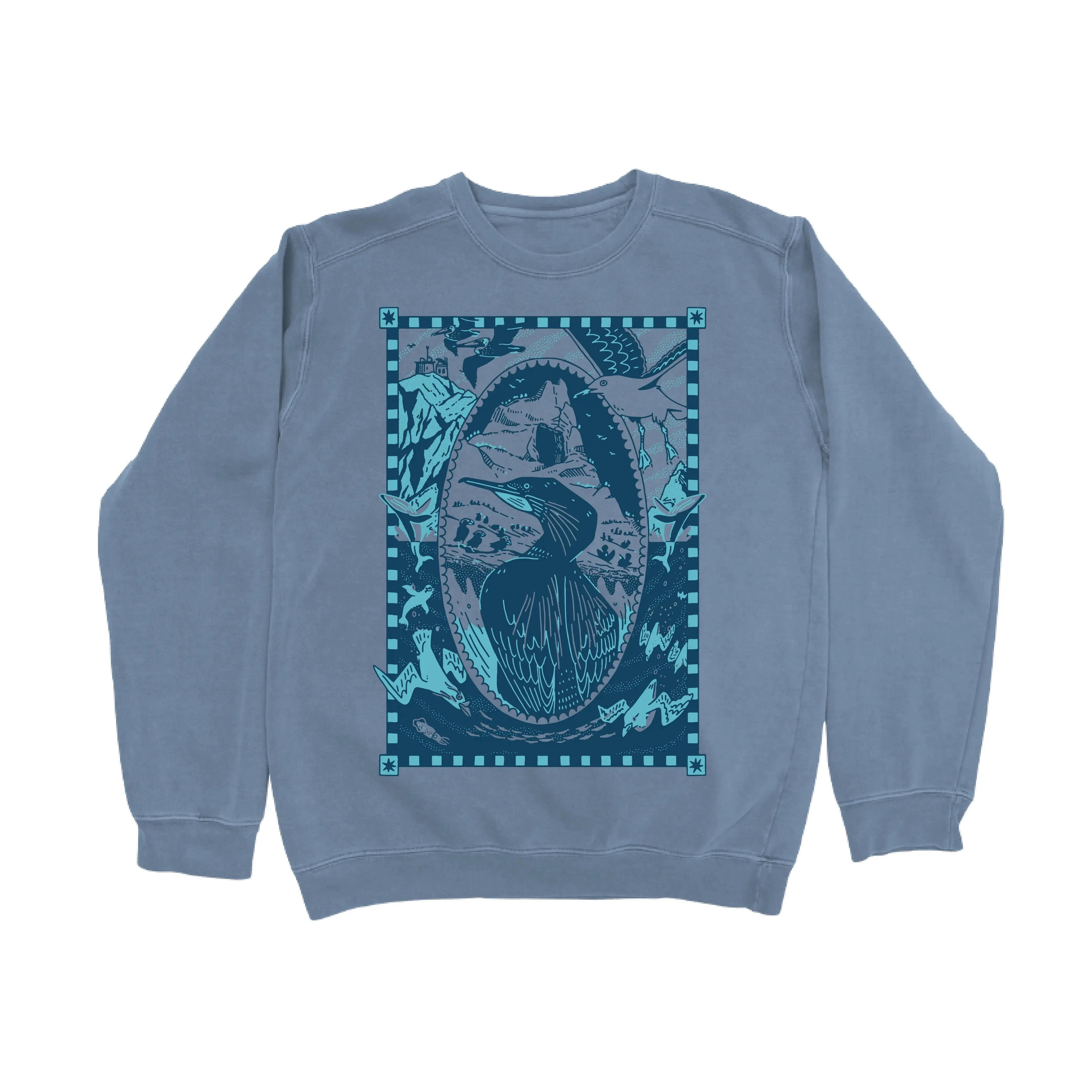 Farallon Island Sweatshirt sold by Bird Collective