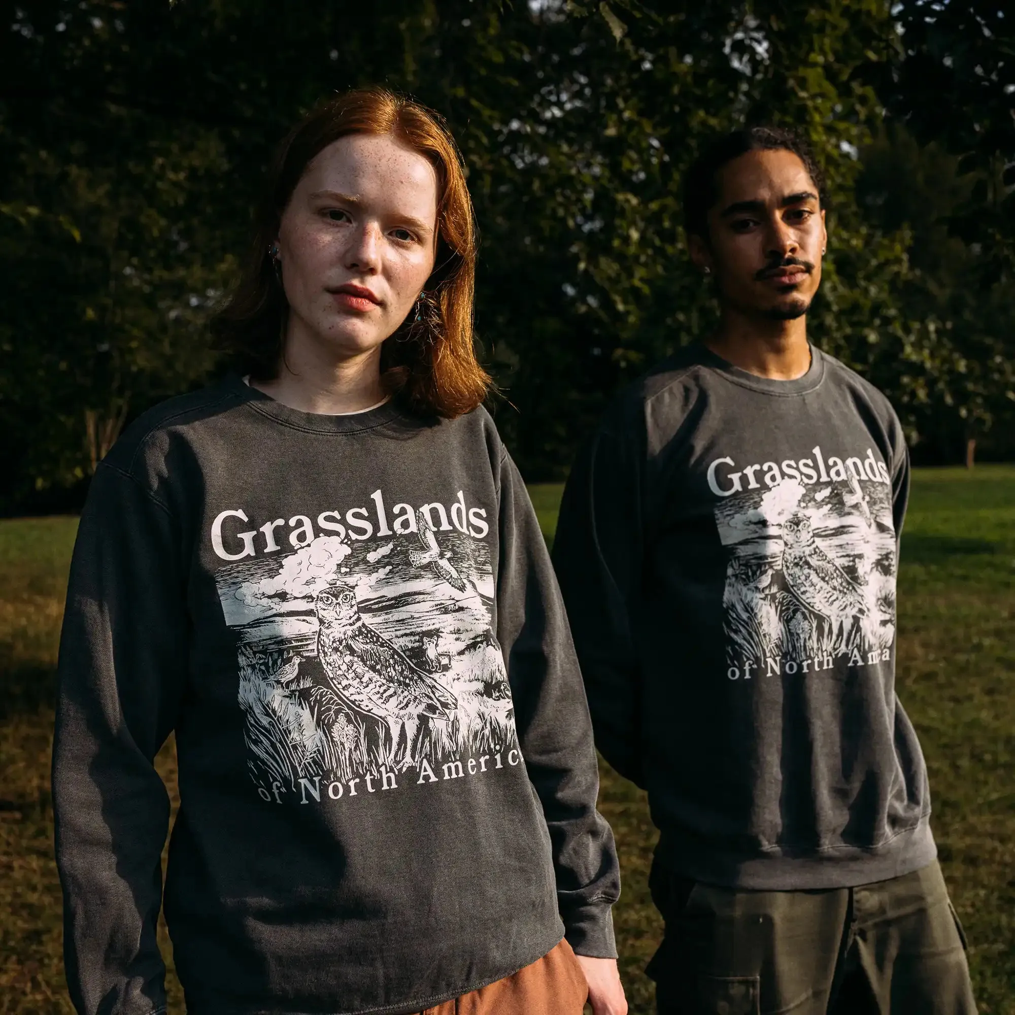Grasslands Sweatshirt sold by Bird Collective product image thumbnail 5