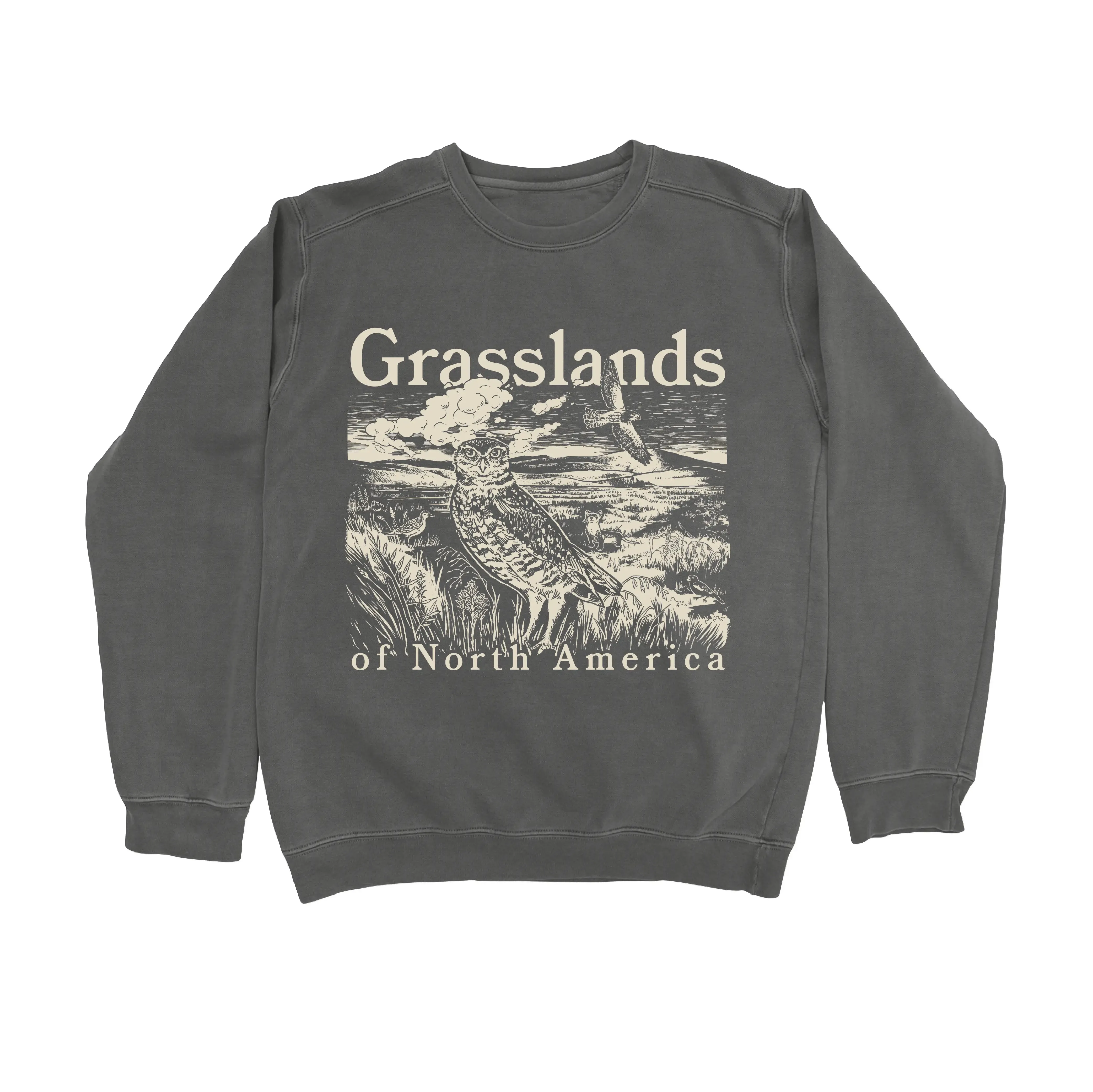 Grasslands Sweatshirt sold by Bird Collective