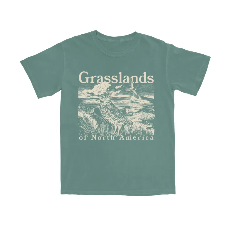 Grasslands Tee sold by Bird Collective
