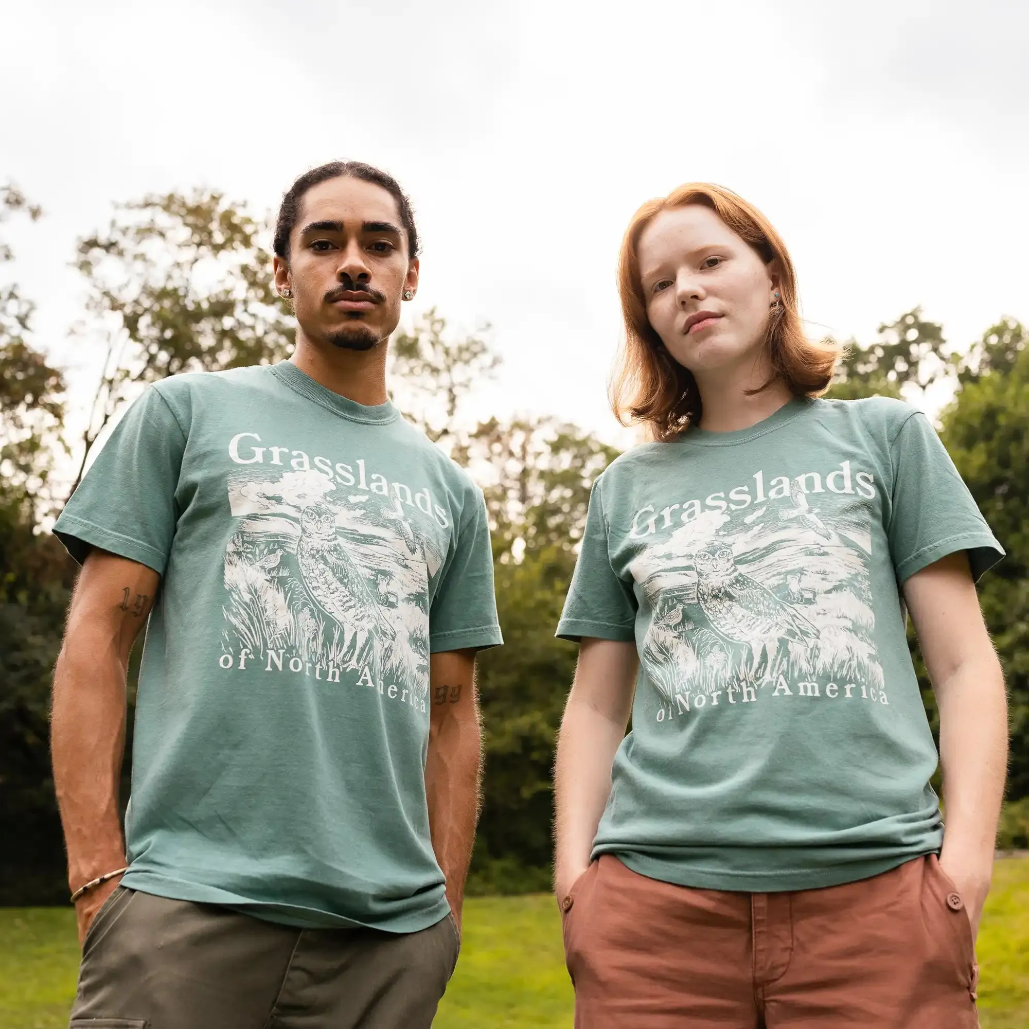 Grasslands Tee sold by Bird Collective product image thumbnail 2