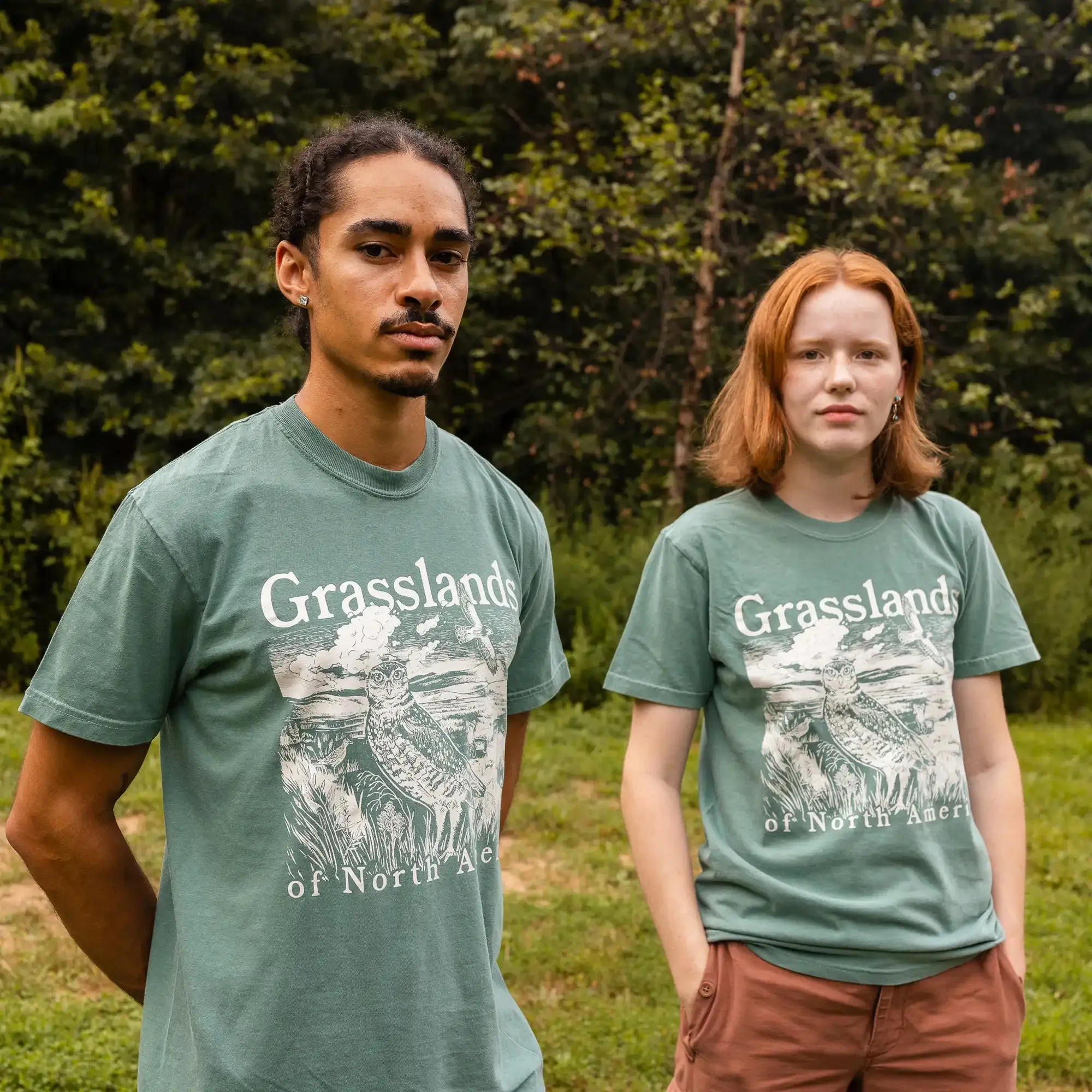 Grasslands Tee sold by Bird Collective product image thumbnail 5