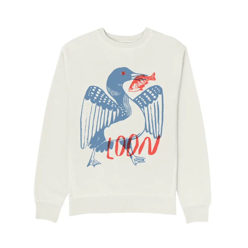 Loon Sweatshirt sold by Bird Collective