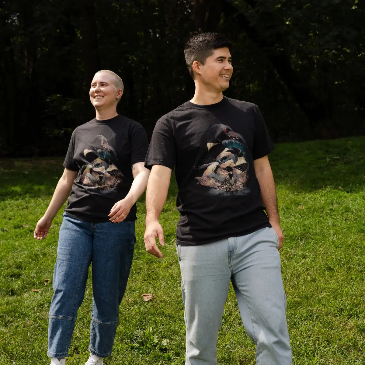 Common Loon Lake Tee sold by Bird Collective product image thumbnail 2