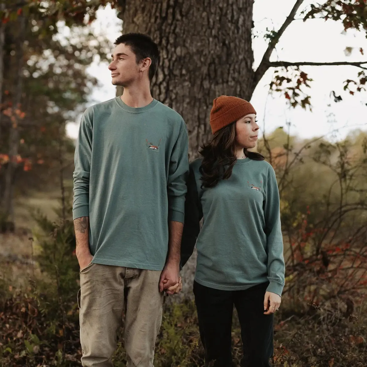 Dabbling Ducks Long Sleeve sold by Bird Collective product image thumbnail 5