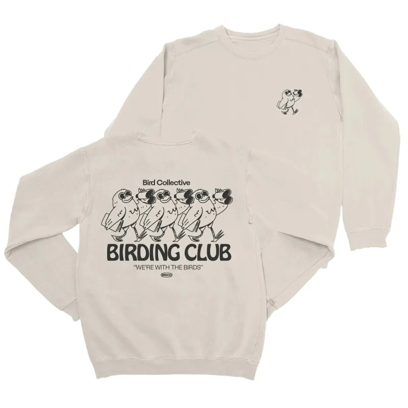 Birding Club Sweatshirt made by Bird Collective