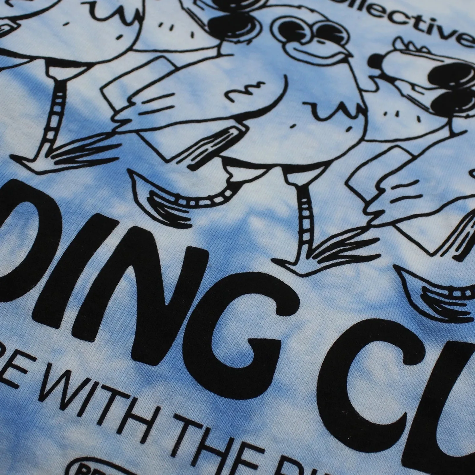 Birding Club Tie Dye Tee sold by Bird Collective product image thumbnail 2