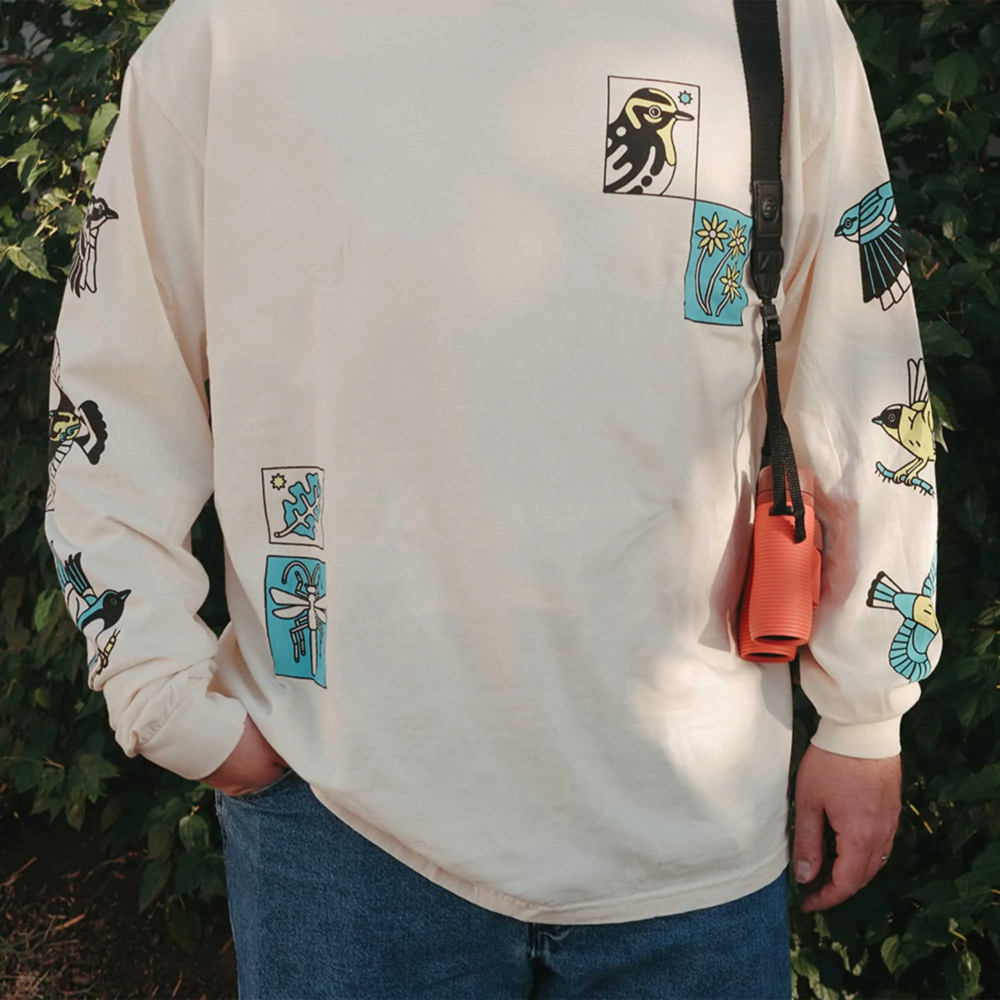 Morning Flight Long Sleeve Tee sold by Bird Collective product image thumbnail 2
