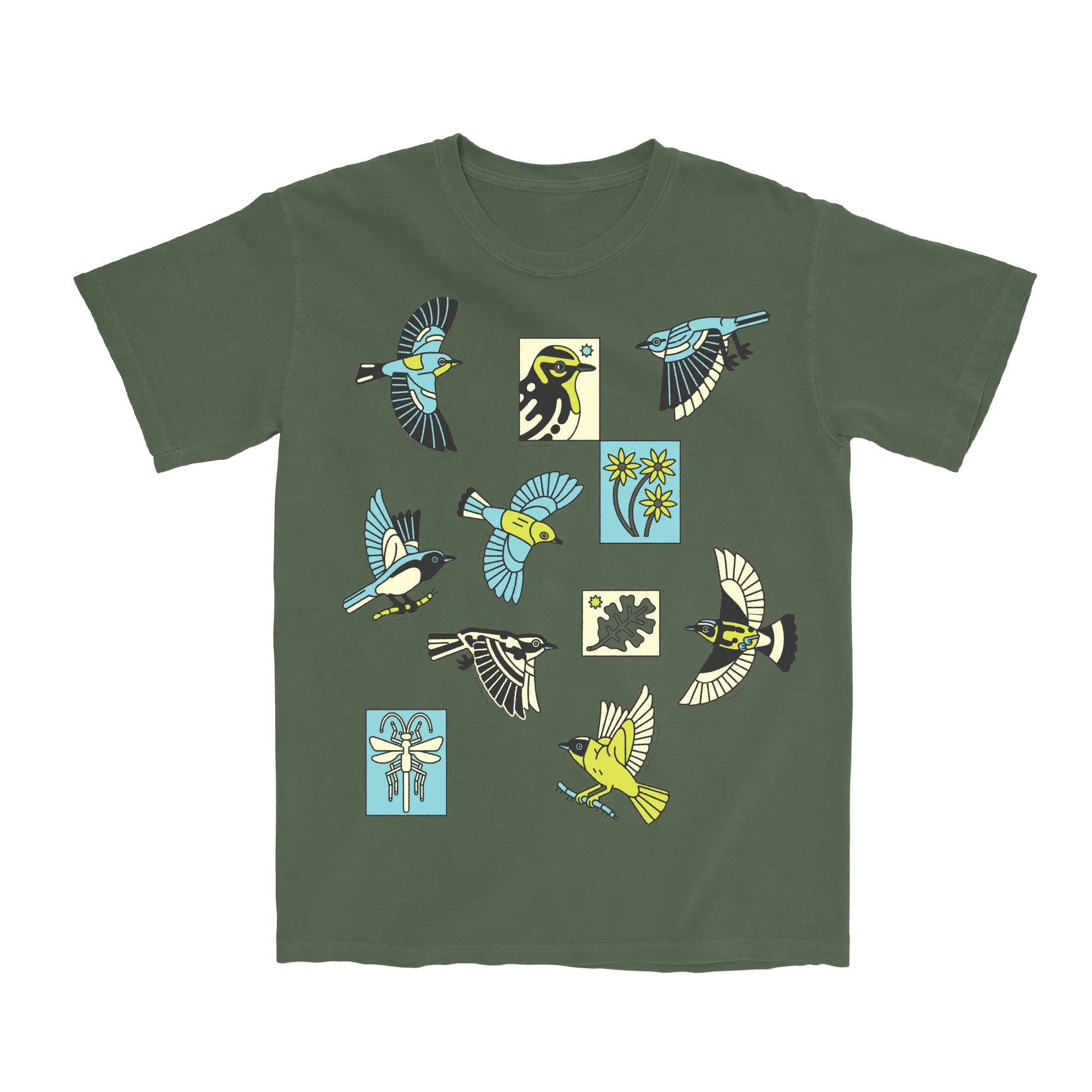 Morning Flight Tee sold by Bird Collective