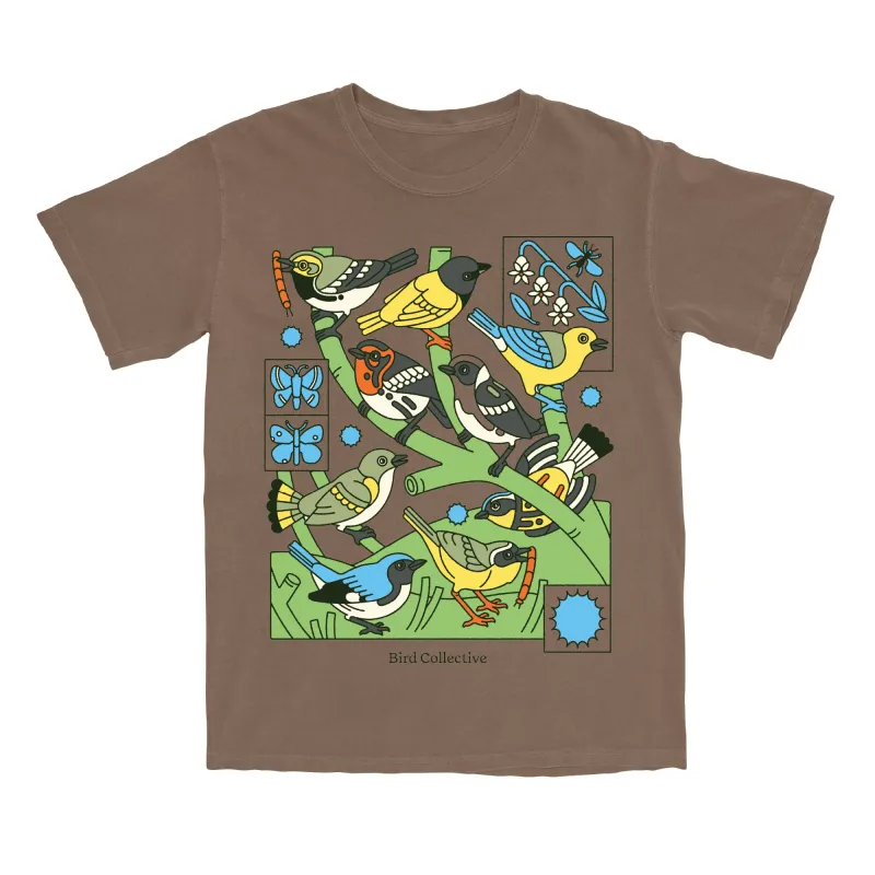 Warbler Tee made by Bird Collective