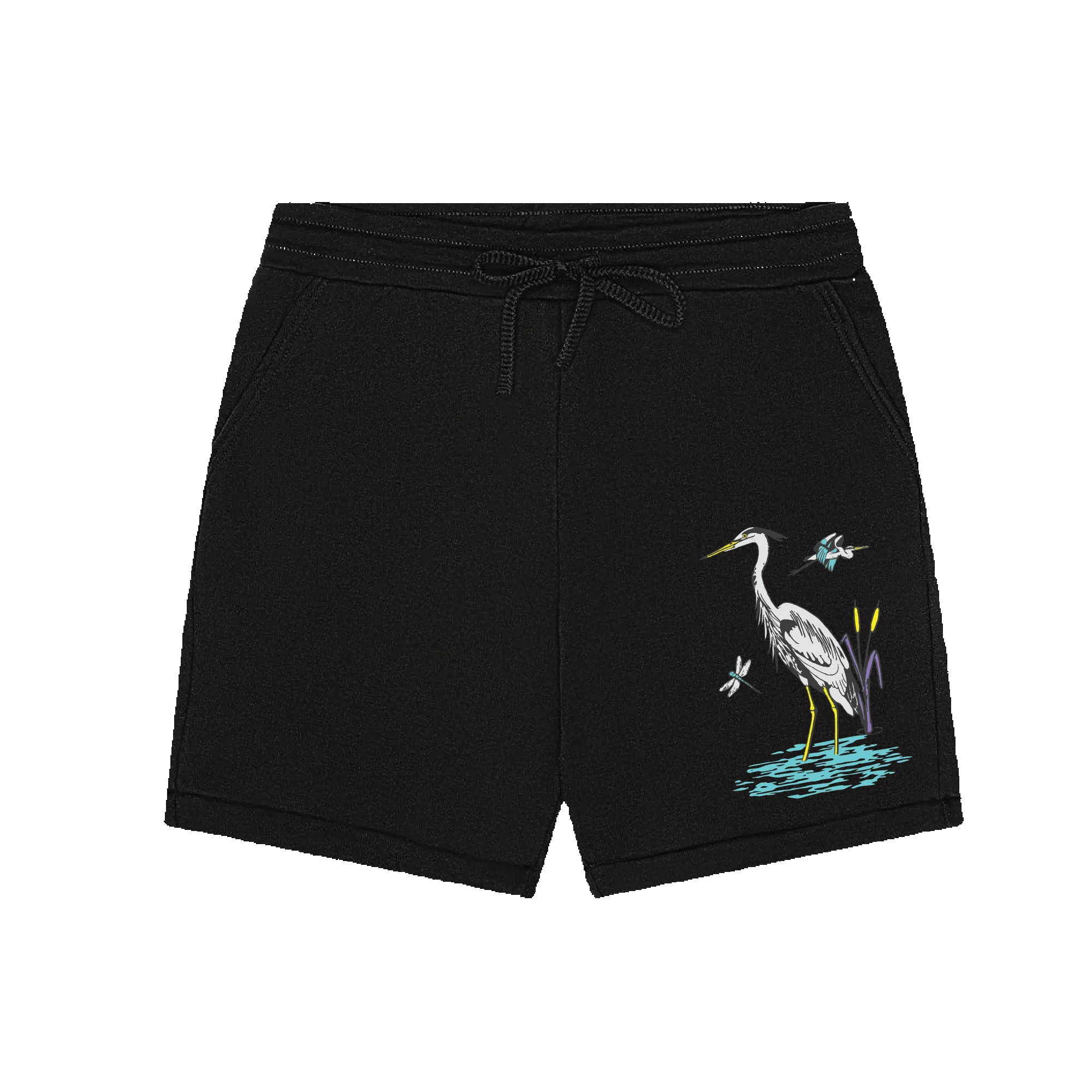 Herons & Egrets Shorts sold by Bird Collective