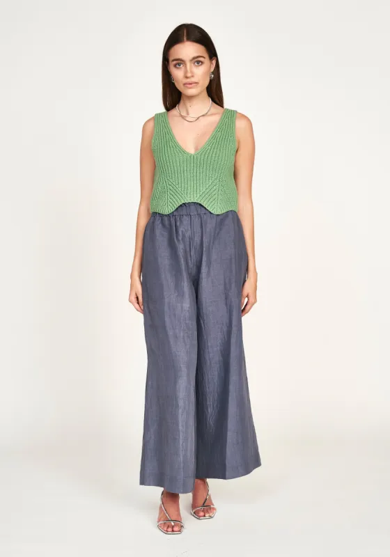 Arles Knit Tank in Clover sold by Mirth